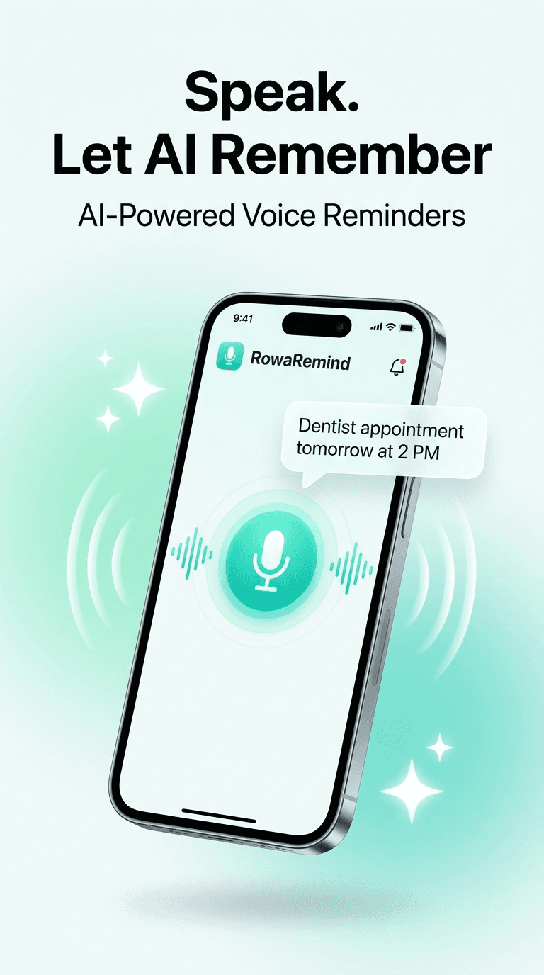AI Voice Assistant - Speak Naturally. RowaMind Remembers | RowaMind Play Store