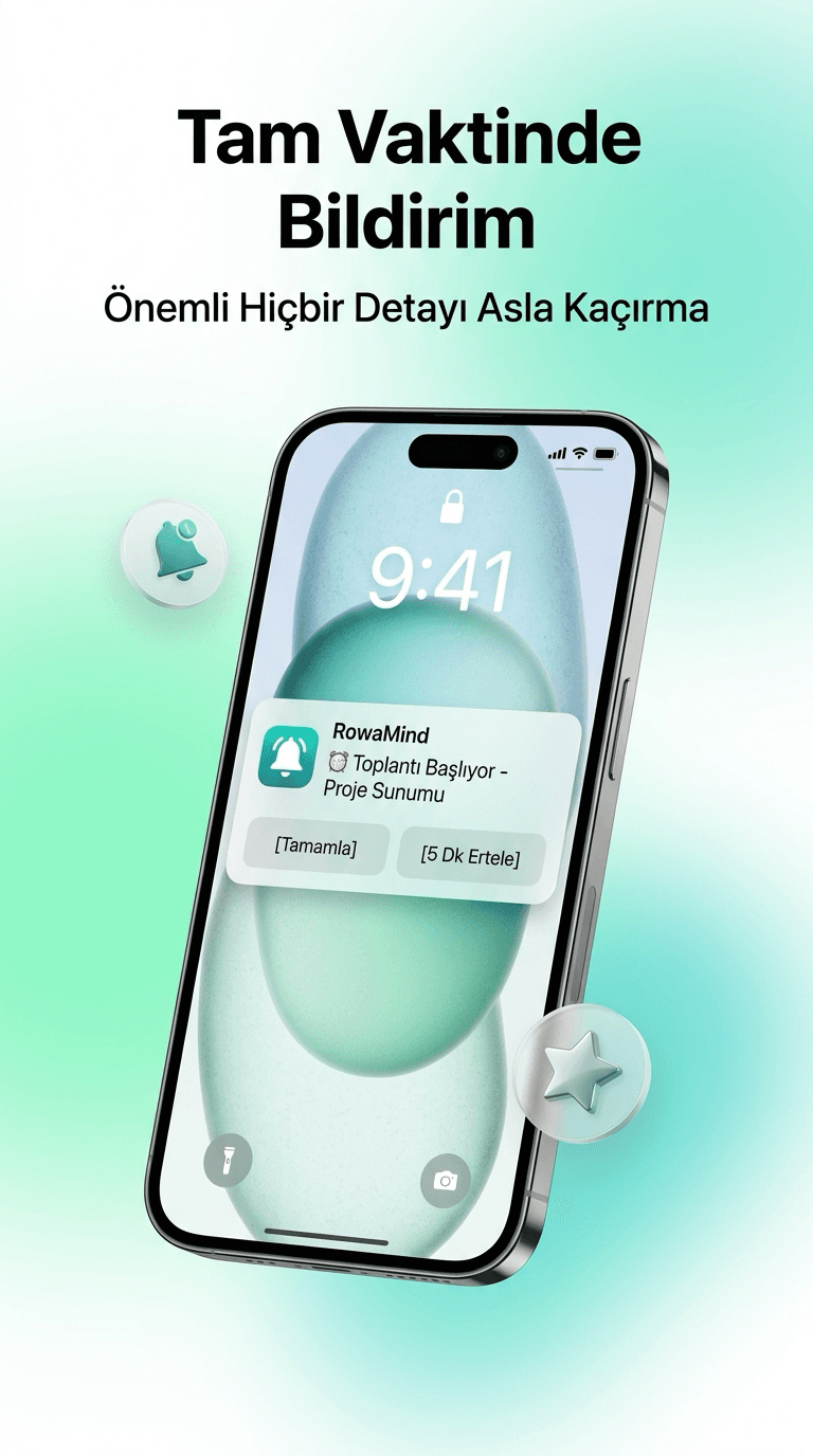 RowaMind Akıllı Bildirimler ve RowaMind Pro Play Store Ekranı